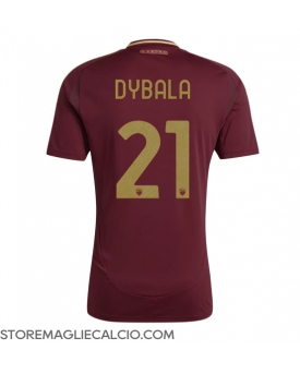 AS Roma Paulo Dybala #21 Maglia Gara Casa Repliche 2024-25 Maniche Corte AS Roma Paulo Dybala #21 Maglia Gara Casa Repliche 2024-25 Maniche Corte
